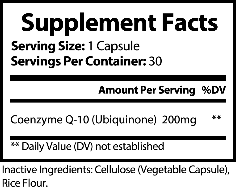 
                  
                    CoQ10 Ubiquinone
                  
                